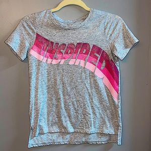 Athletic works girl's short sleeve shirt